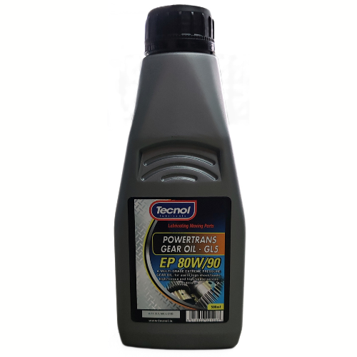 Tecnol PowerTrans EP80W90 Gear Oil 500ML