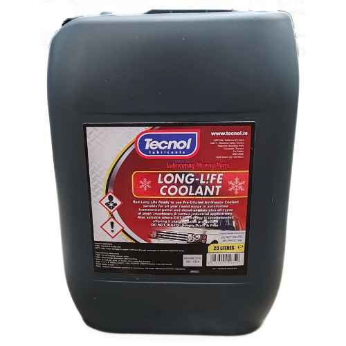 Tecnol Long Life Coolant Red (20 Litre)