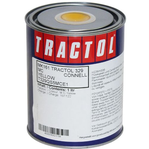 Tractol McConnel Yellow 1 Litre Paint