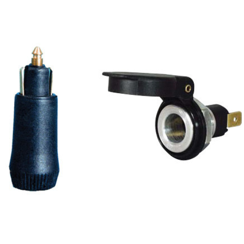 Single Pole Plug & Socket | Male & Female
