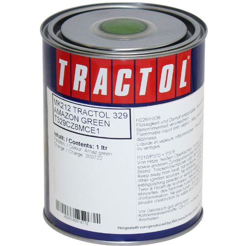 Tractol Amazone Green 1 Litre Paint
