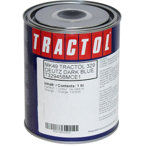 Tractol Deutz Dark Blue 1 Litre Paint