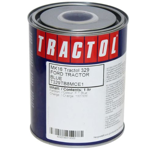 Tractol Ford Blue 1 Litre Paint