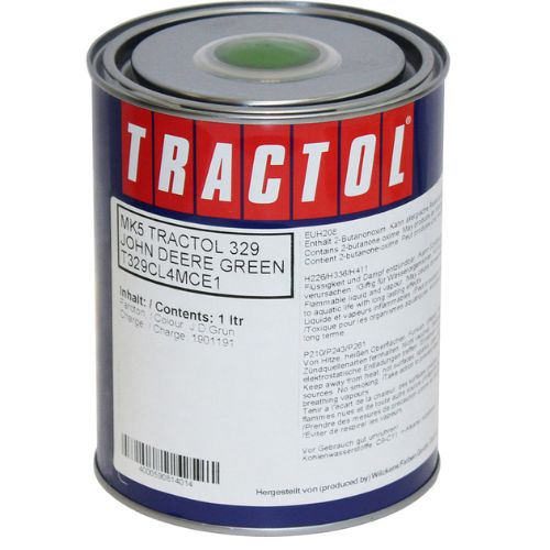 Tractol John Deere Green 1 Litre Paint