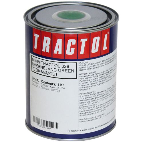 Tractol Kverneland Green 1 Litre Paint