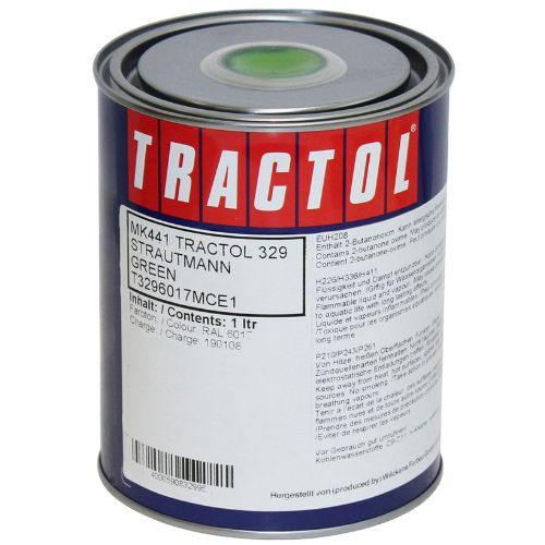 Tractol Strautmann Green 1 Litre Paint