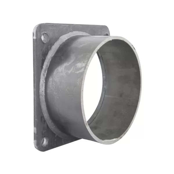 4 Bolt Square Flange With 6" Male Thread Slurry Fitting