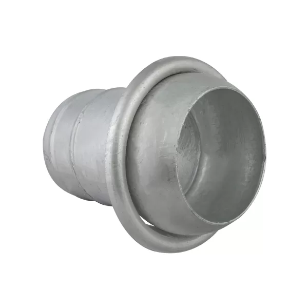 6" Standard Male Italian Coupling With Hosetail