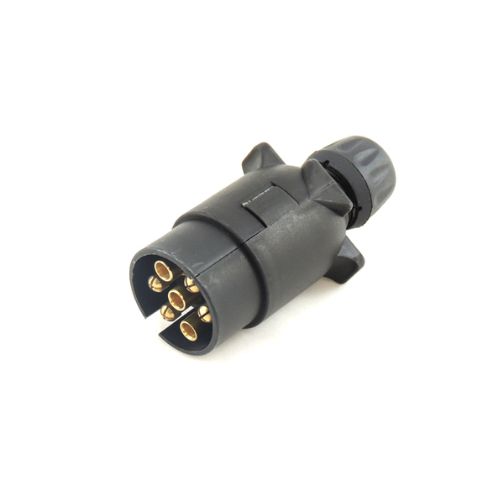 7-Pin Plastic Plug Spade Terminals