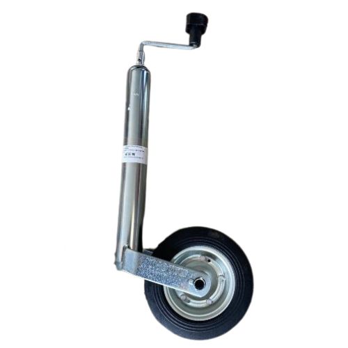 Jockey Wheel Jack with Rubber Wheel 48mm