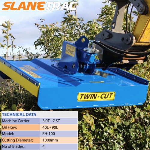 Slanetrac FH100 Twin Cut Flail