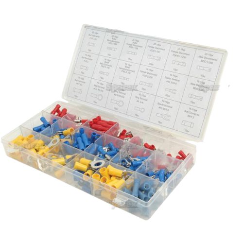 Pre Insulated Terminal Kit Assorted (260 Pack)