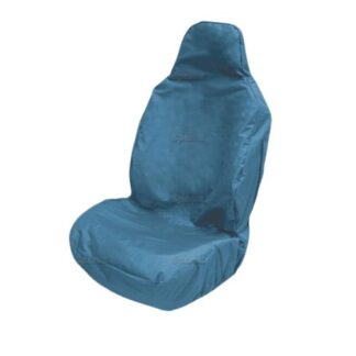 Front Standard Seat Cover - Car & Van - Universal Fit (Blue)