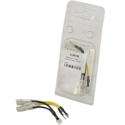 Y Connector Leads - Spade (2 Pack)