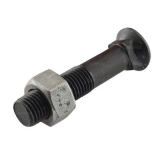 Round Countersunk Square Hex Bolt & Nut (TFCC) - M12 x 40mm, Tensile strength 8.8