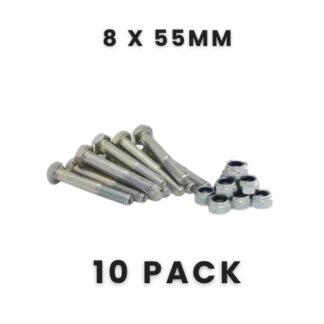 Shear Bolt M8 x 55mm (10 Pack)