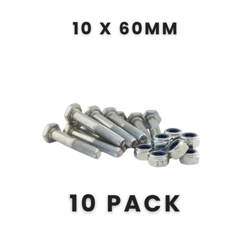 Shear Bolt M10 x 60mm (10 Pack)