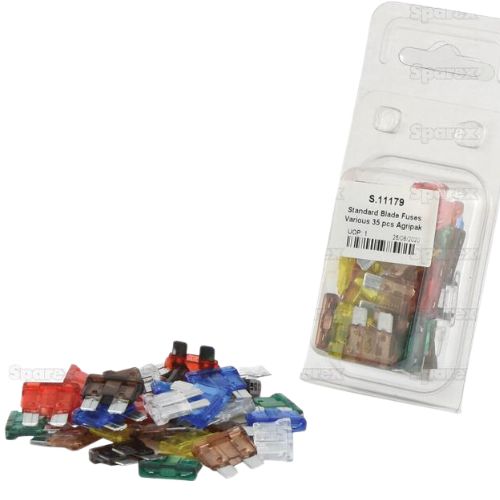 Blade Fuse 5.0, 7.5, 10, 15, 20, 25, 30A (35 Pack)