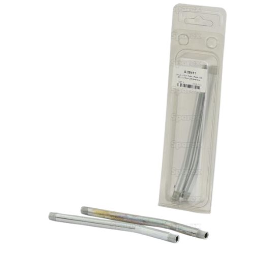 Grease Gun Tube - Rigid (1/8 BSPT) 15cm (2 pack)