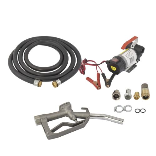 Fuel Transfer Pump 12V c/w Brass Fittings