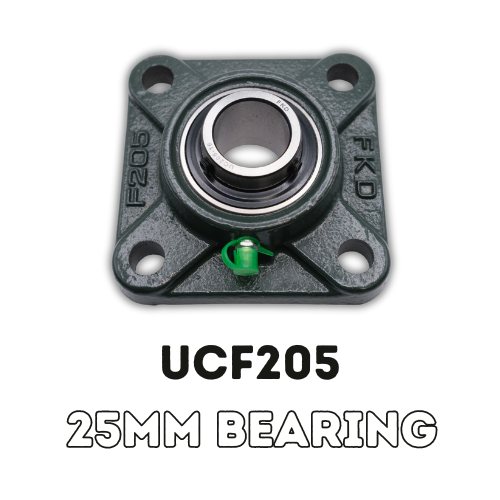 4 Bolt Bearing Flange Unit 25MM Bearing