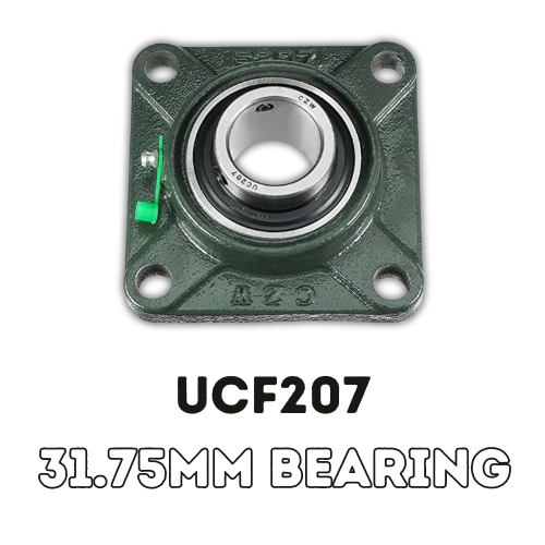 4 Bolt Bearing Flange Housing 31.75 MM Bearing