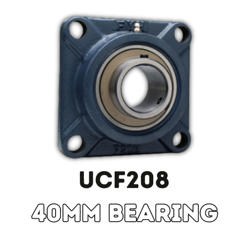 4 Bolt Flange Bearing Unit 40MM Bearing