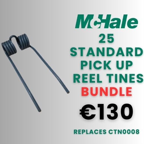 McHale Heavy Duty Standard Camtrack Pickup Reel Tine Refresh Bundle