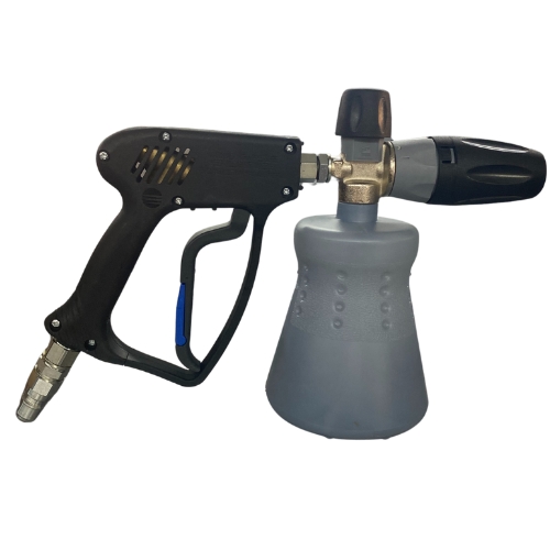 MTM Hydro Professional Foam Gun Kit with Short Hand Lance for Pressure Washer | Adjustable Foam Jet With 3/8" QR MALE