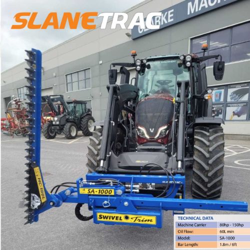 Slanetrac SA1000 Front Loader Hedge Trimmer