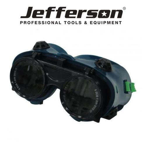 Jefferson Gas Welding Goggles - Flip up Lens