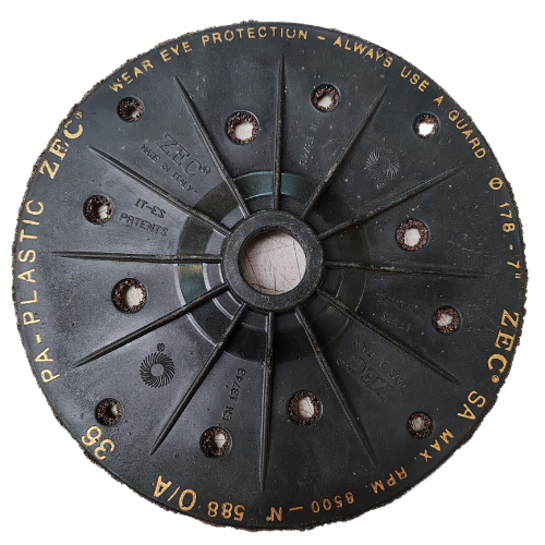 Zec 180mmx22mm Abrasive Disc for Stone