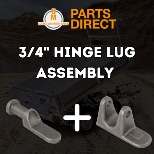 Tailboard Rear Door 3/4" Hinge Complete Weld On Assembly