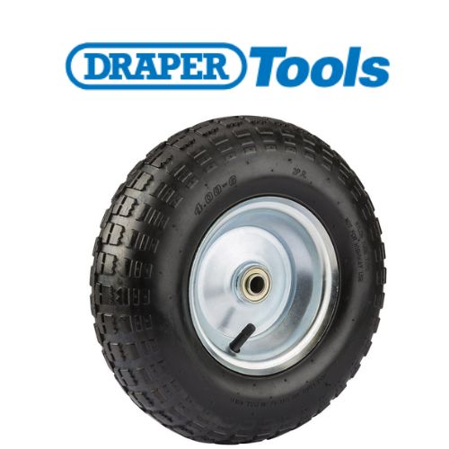 Draper Pneumatic Rubber Wheel, 320mm