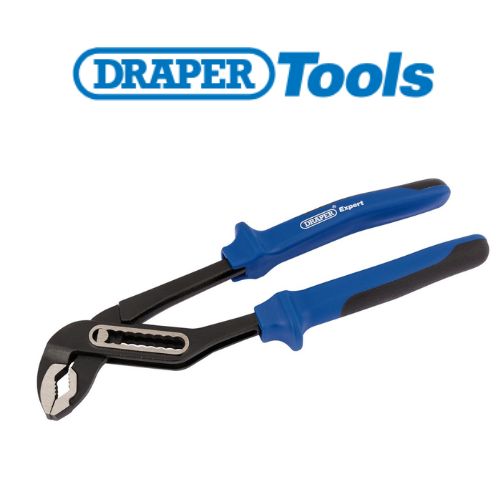 Draper Heavy Duty Soft Grip Waterpump Pliers, 200mm