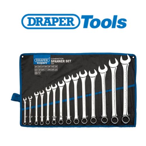 Draper Expert HI-TORQ® Imperial Combination Spanner Set (14 Piece)