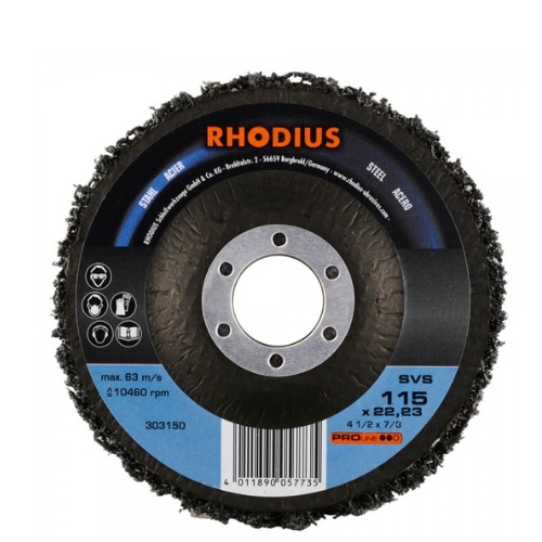 Rhodius SVS 115MM X 22,23MM 4 1/2 Inch Non Woven Disc