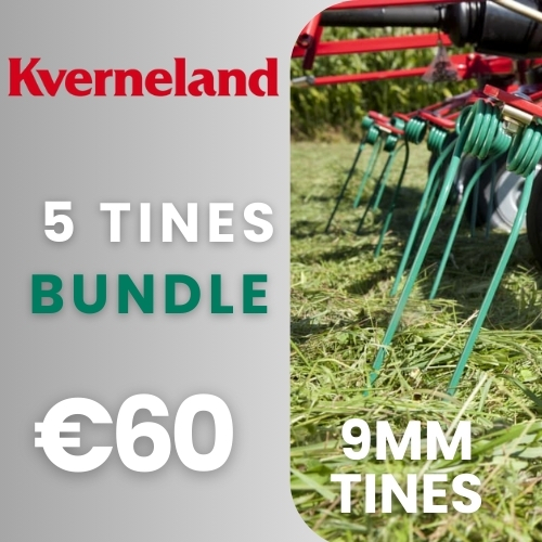 KV/Taarup 94 Series 9mm Tine (5 Tines)