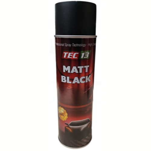 TEC13 Matt Black Aerosol 500ML