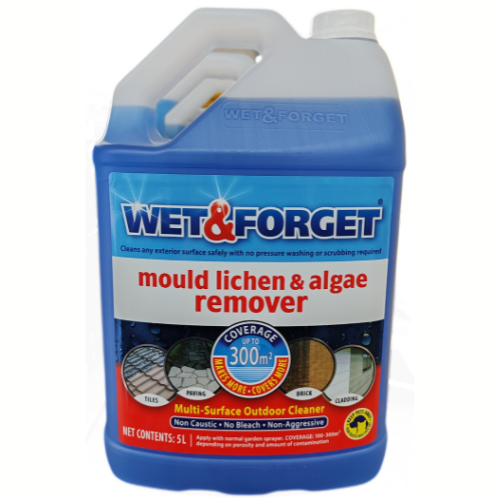 Wet & Forget 5 Litre Mould, Moss, Algae & Lichen Remover