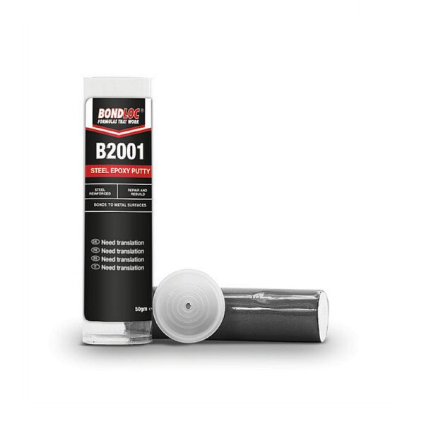 BondLoc B2001 Steel Epoxy Putty Stick 50g