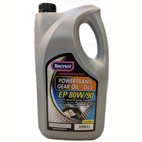 Tecnol PowerTrans EP80W90 Gear Oil 4.5 Litre