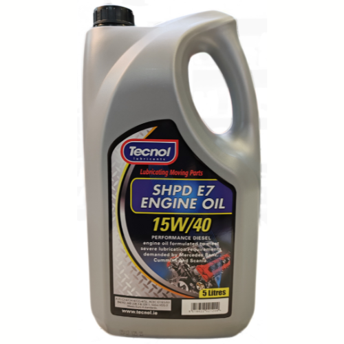 Tecnol SHPD E7 15W40 Engine Oil 5 Litre