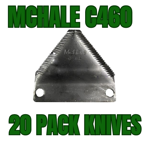 McHale C460 Shredder Knife (20 PACK)