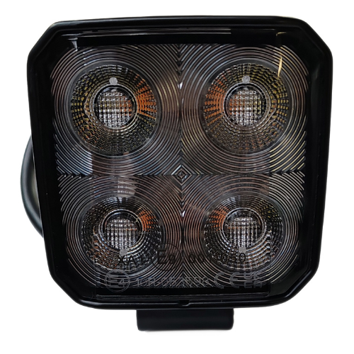 247 32W|3” Square 4" LED Worklamp & Warning Lamp
