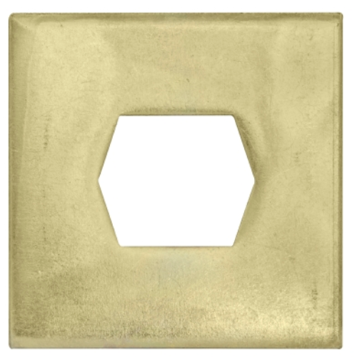 Standard Spreader Chain Flail Plate 4" x 4" x 8mm