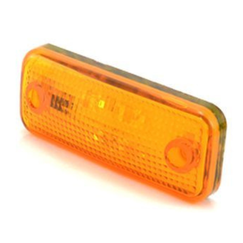 LED Side Marker Light, Amber, 10-30Volt With 1.5M Sheath Wire