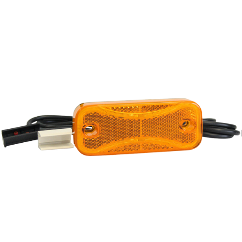 Led Side Marker Amber 10V-30V+PRS 160MM - Surface Mounted 