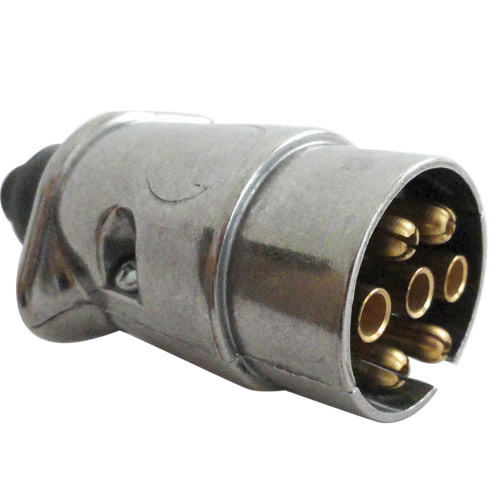 7 Pin Aluminium Plug | Male