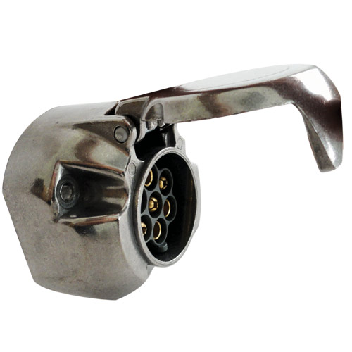 7 Pin Female Aluminium Socket